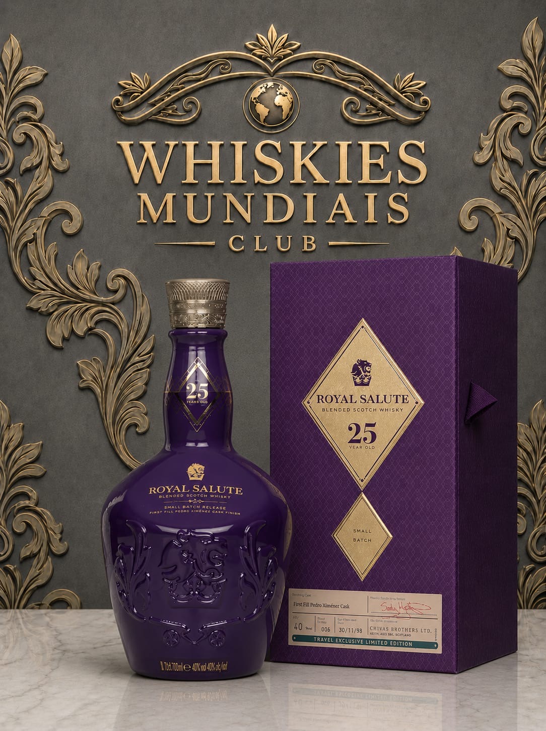 ROYAL SALUTE 25 ANOS - PEDRO XIMENES