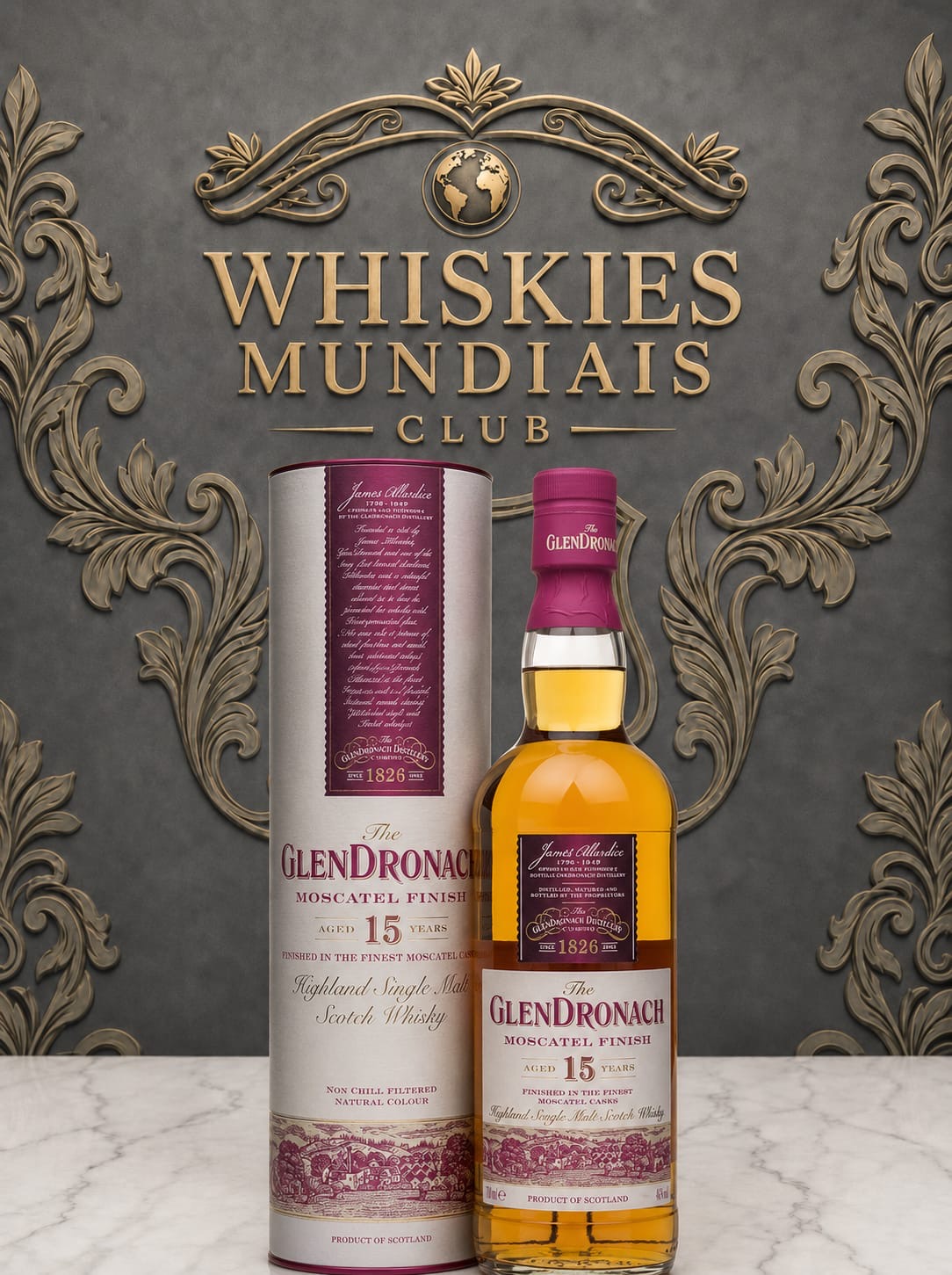 THE GLENDRONACH 15 ANOS MOSCATEL FINISH