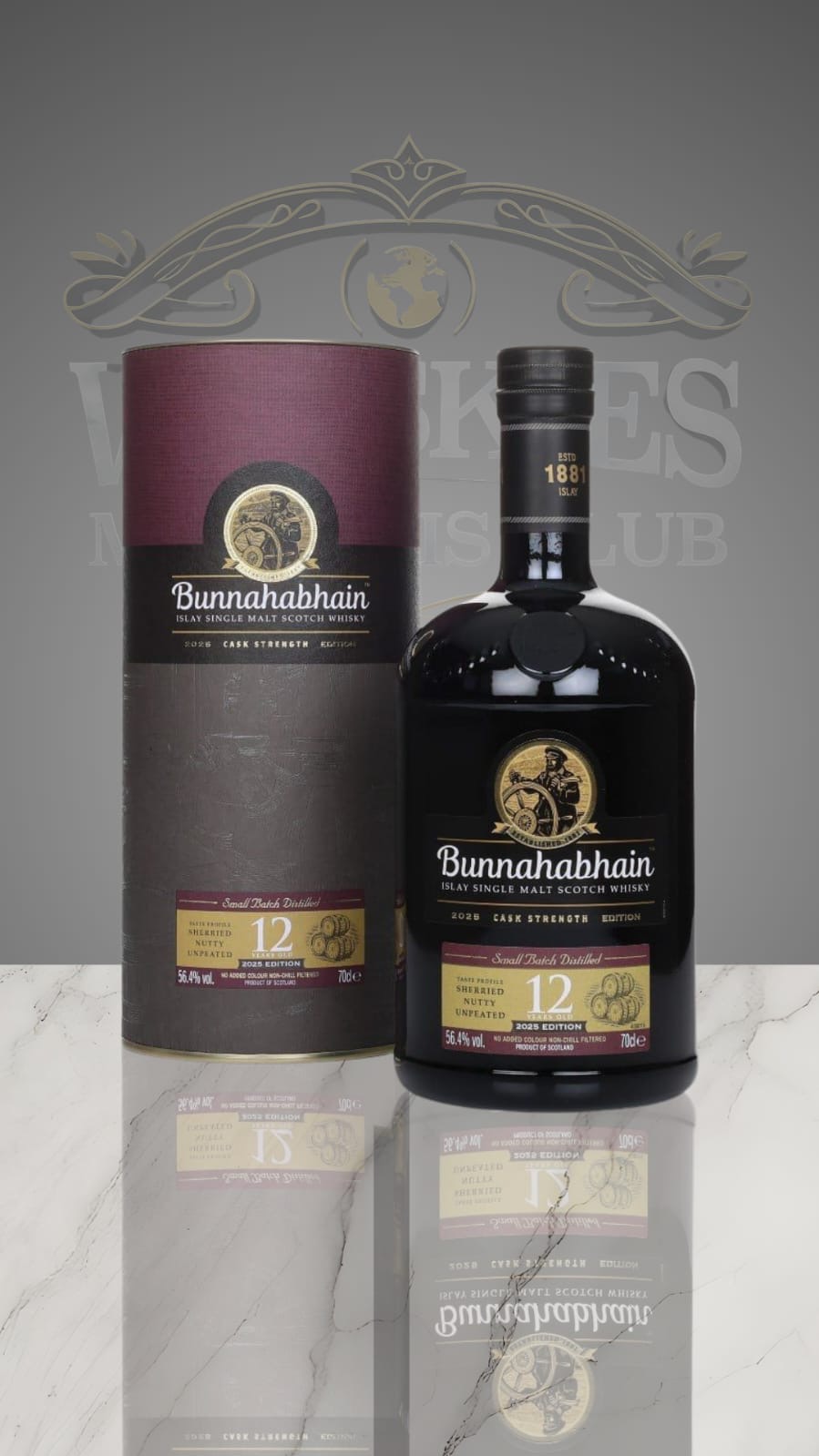BUNNAHABHAIN 12Y CASK STRENGTH