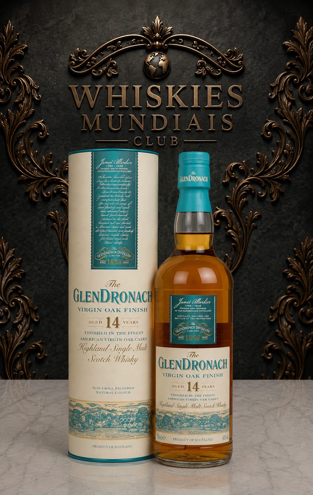 GLENDRONACH 14 ANOS VIRGIN OAK FINISH