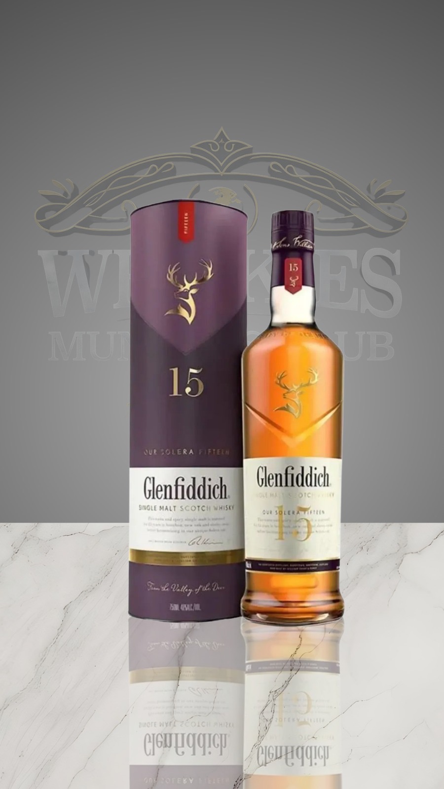 GLENFIDDICH 15 ANOS
