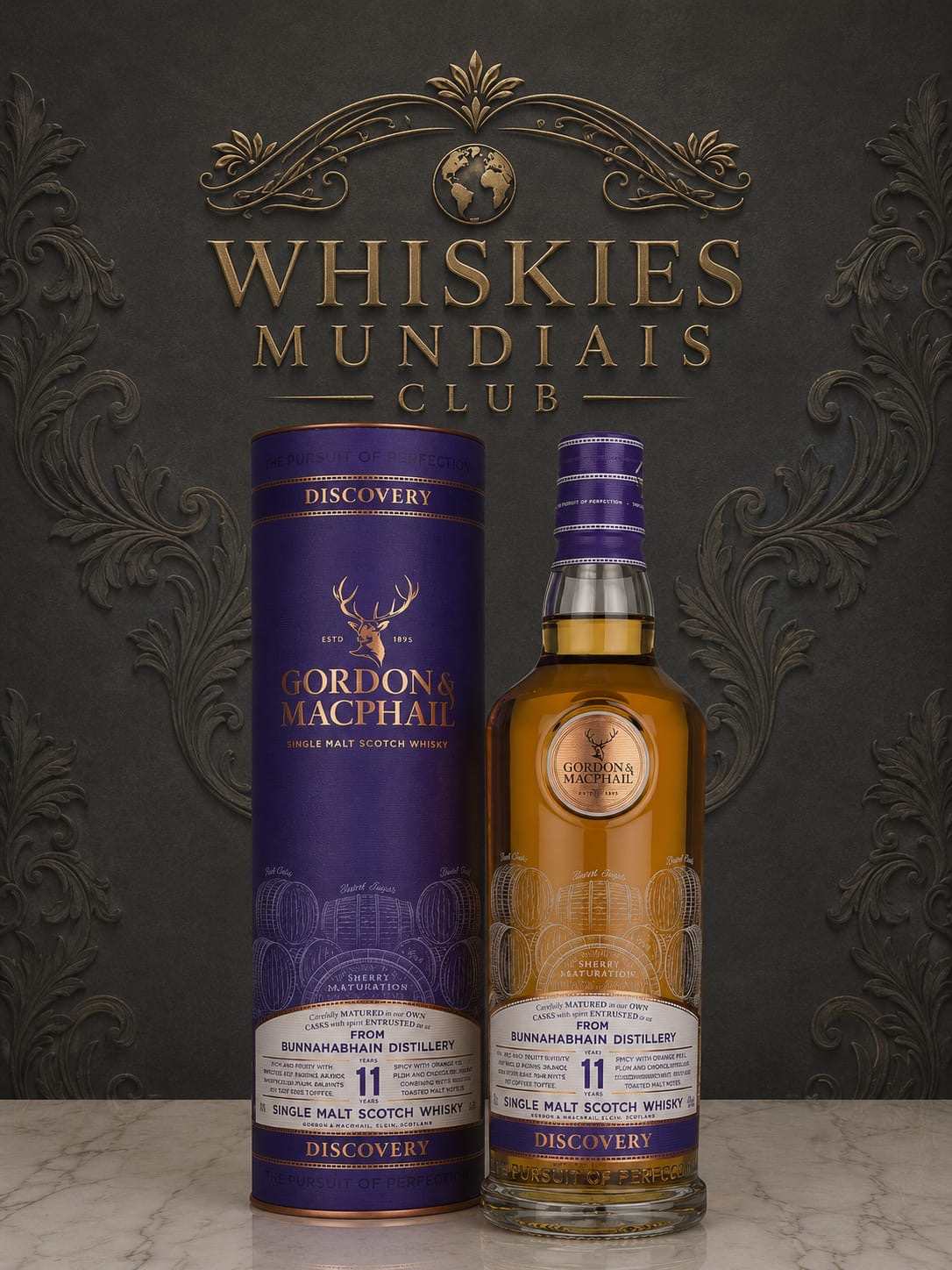 BUNNAHABAIN 11 ANOS - GORDON & MACPHAIL