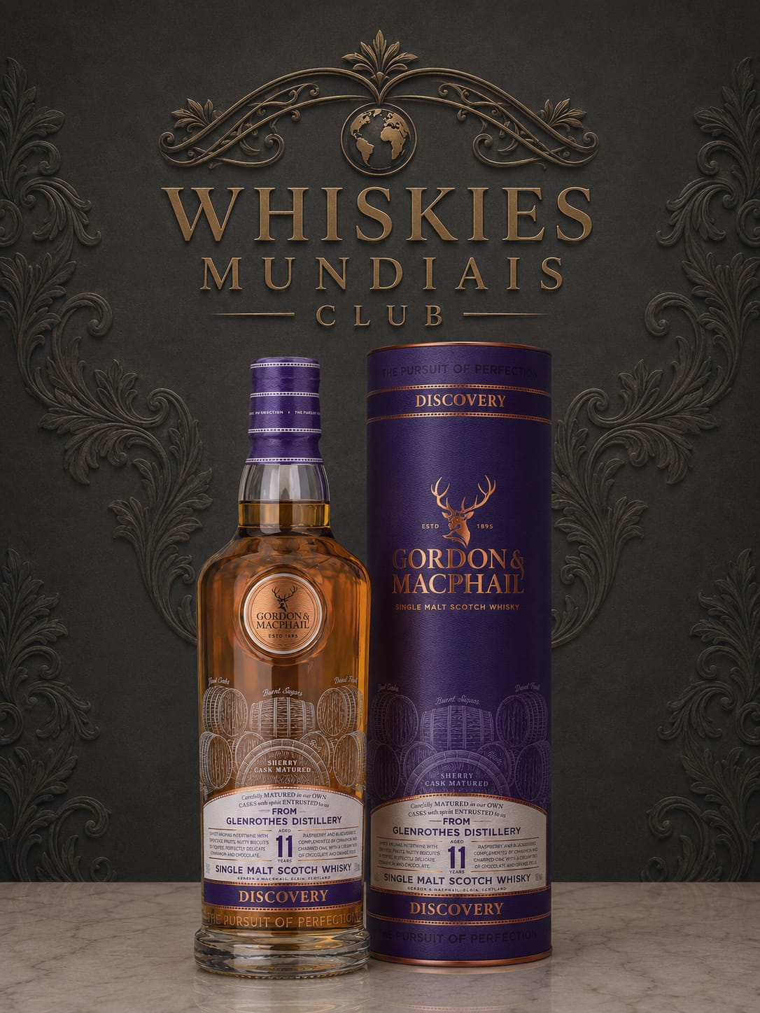 GLENROTHES 11 ANOS - DISCOVERY - GORDON & MACPHAIL